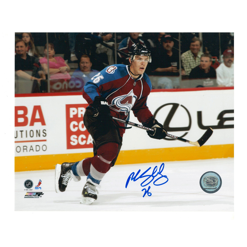 PAUL STASTNY Signed Colorado Avalanche 8 X 10 Photo - 70125