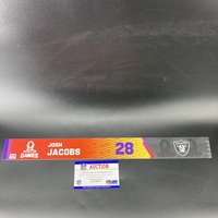 NFL - Raiders Josh Jacobs 2023 Pro Bowl Games Nameplate Special Edition ...