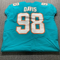 NFL - Dolphins Raekwon Davis Authentic Game Cut Jersey Size 50