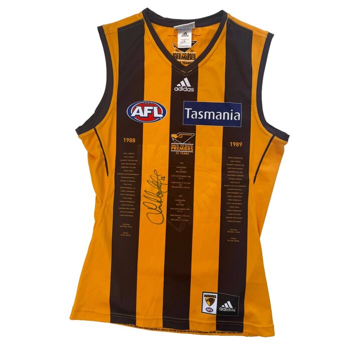 Photo of Luke Hodge #15 Hawthorn 2014 Guernsey