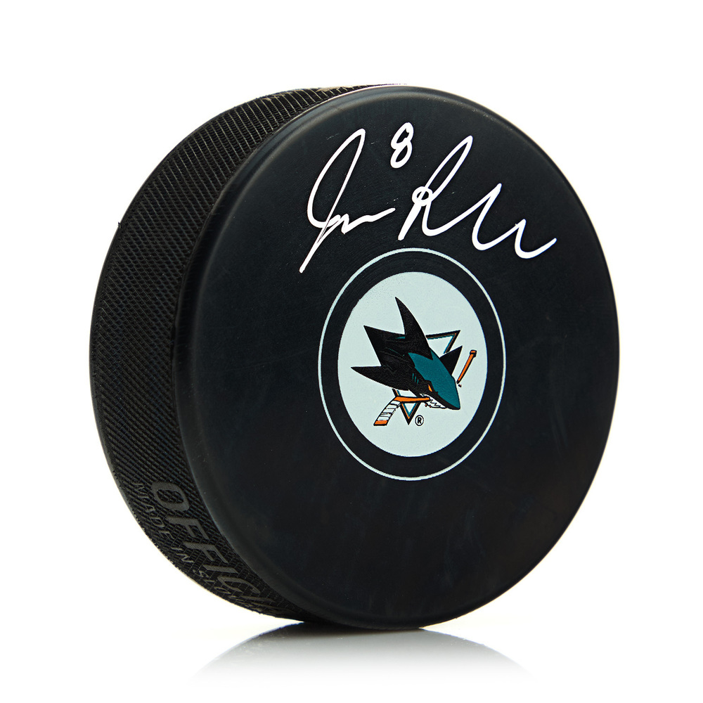 Joe Pavelski Autographed San Jose Sharks Hockey Puck