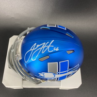 NFL - Lions Jared Goff Signed Alternate Mini Helmet