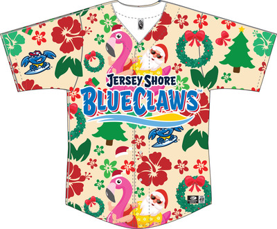 Hendry Mendez #9 (sz 46) Christmas in July Night Jersey