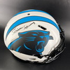 NFL - Panthers Ja'Tavion Sanders Signed Authentic Lunar Eclipse Speed Helmet