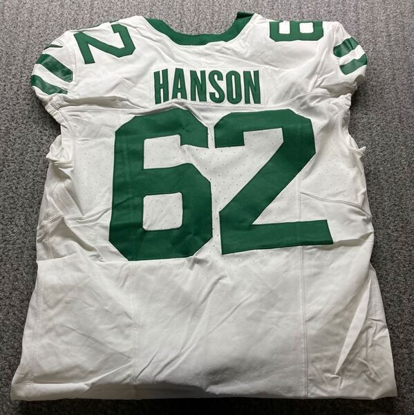 London Games - Jets Jake Hanson Game Used Jersey (10/06/24) Size 46 with...