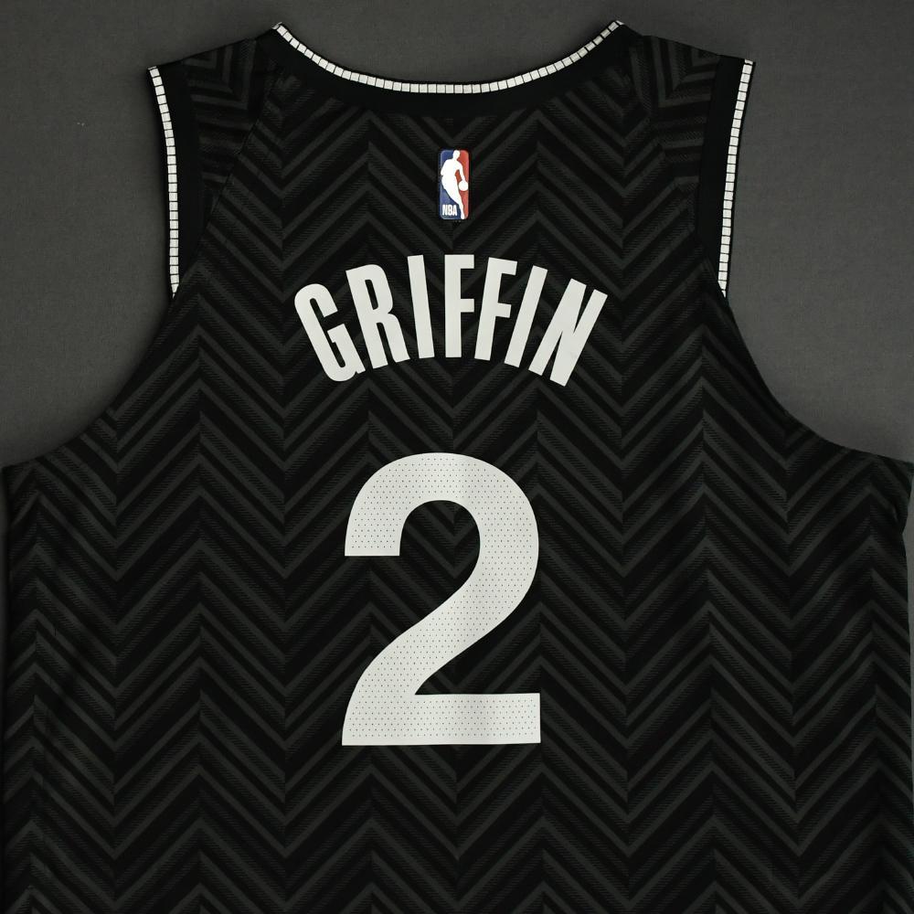 Blake Griffin Brooklyn Nets GameWorn Earned Edition Jersey 1 of