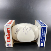 PCF - Duane Brown Signed Panel Ball With Seahawks Logo