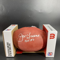 HOF - Steelers Joe Greene Signed Authentic Football