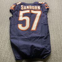 London Games - Bears Jack Sanborn Game Used Jersey (10/13/24) Size 42