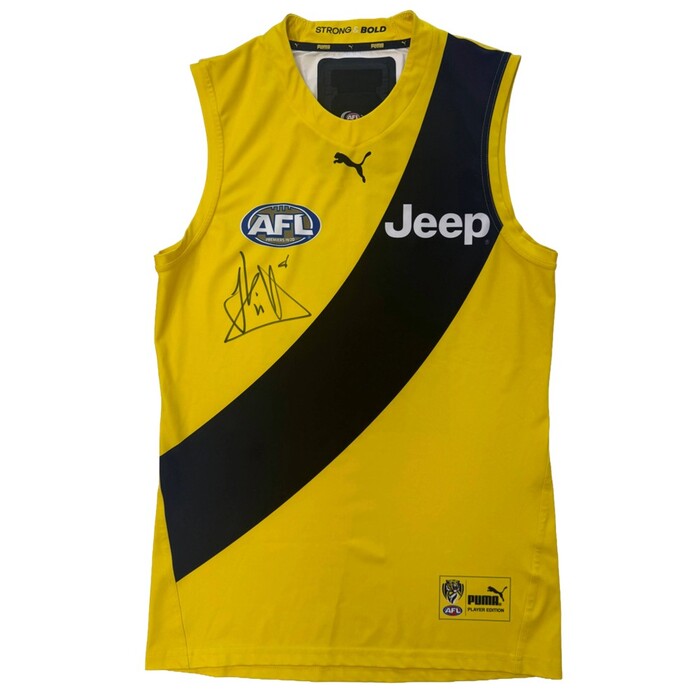 Photo of Jack Riewoldt #8 Richmond 2023 Away Guernsey