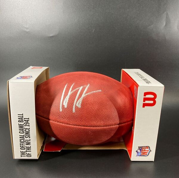 NFL - Lions Hendon Hooker Signed Authentic Football