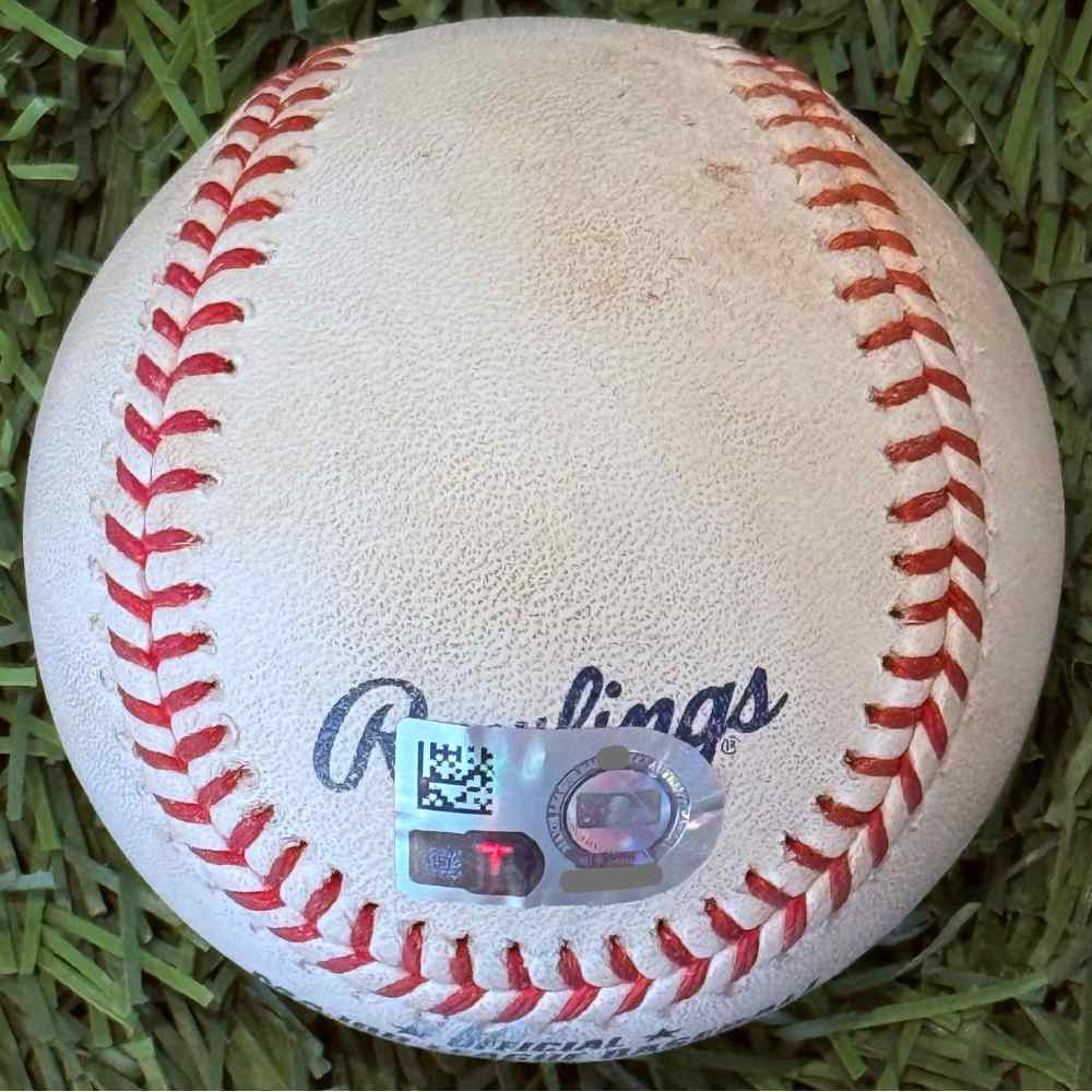 Game-Used Baseball: Nick Kurtz Athletics Single (MLB AUTHENTICATED