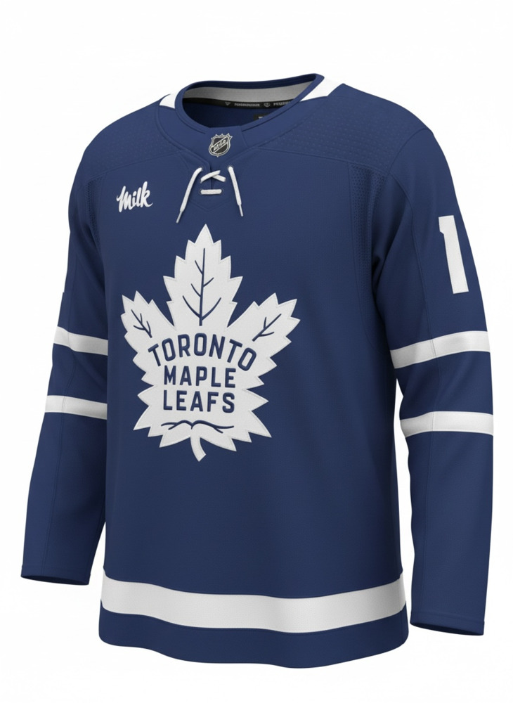 Max Domi Signed Toronto Maple Leafs Blue Home Jersey