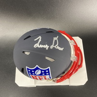 NFL - Jets Thaddeus Dean Signed NFL Shield Mini Helmet