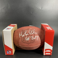HOF - Saints Morten Andersen Signed Authentic Foobtall with Pro Bowl Log...