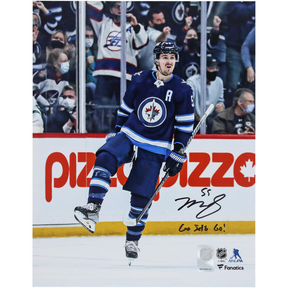 Mark Scheifele Winnipeg Jets Autographed 11