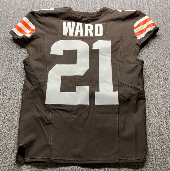 London Games - Browns Denzel Ward Game Worn Jersey (10/05/2025) Size 40 ...