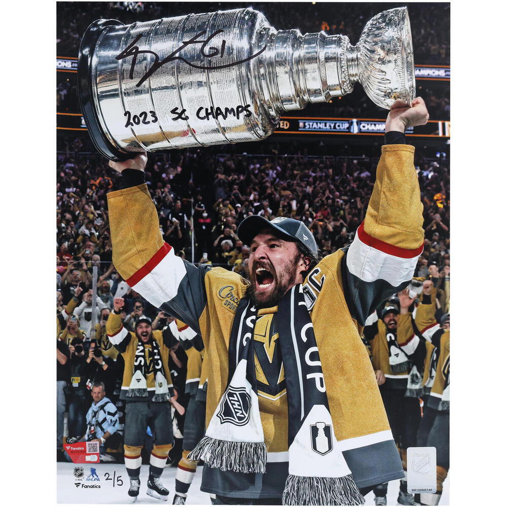 Mark Stone Vegas Golden Knights Autographed 11