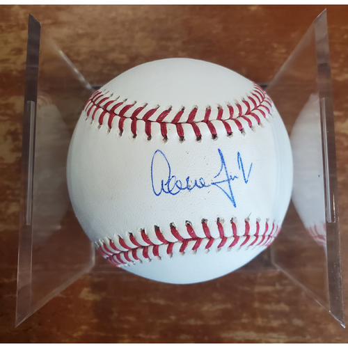 Autographed Baseball - Aaron Judge