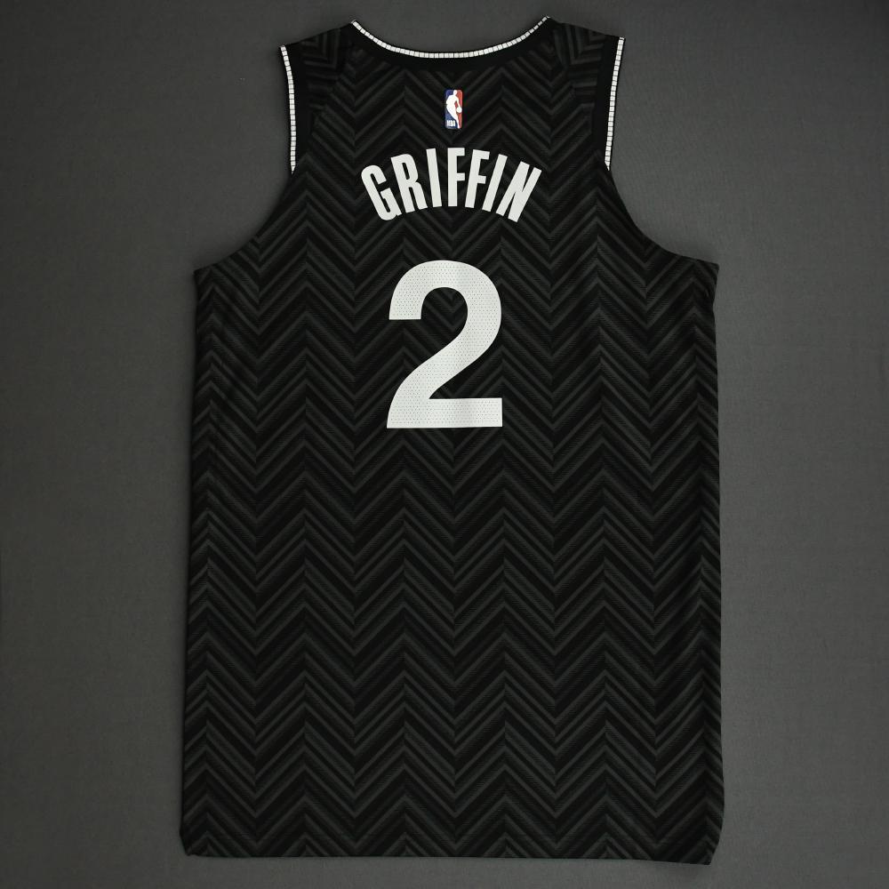 Blake Griffin Brooklyn Nets GameWorn Earned Edition Jersey 1 of