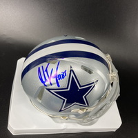 NFL - Cowboys Jake Ferguson Signed Mini Helmet