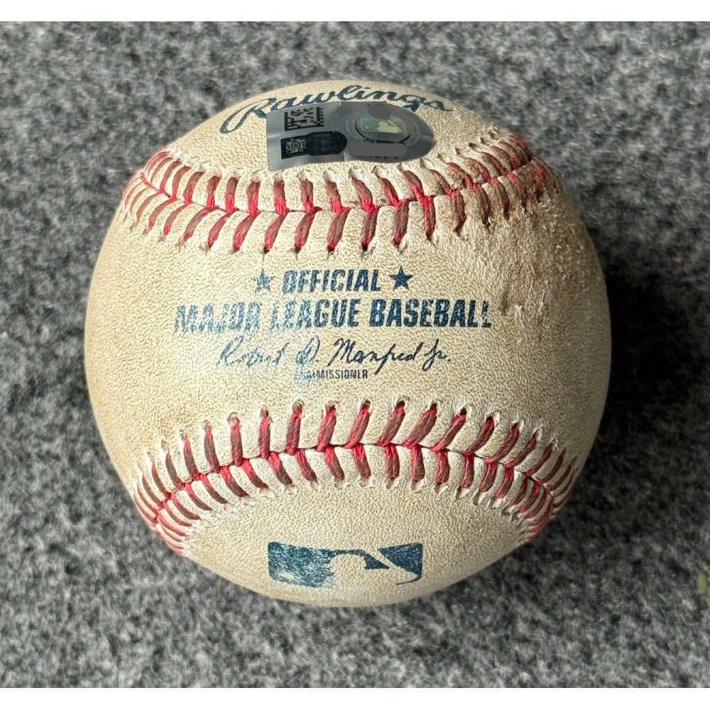 2025 Speedway Classic: Game-Used Baseball - Top 6 - P: Sam Moll, H