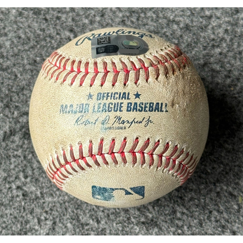 2025 Speedway Classic: Game-Used Baseball - Top 6 - P: Sam Moll, H