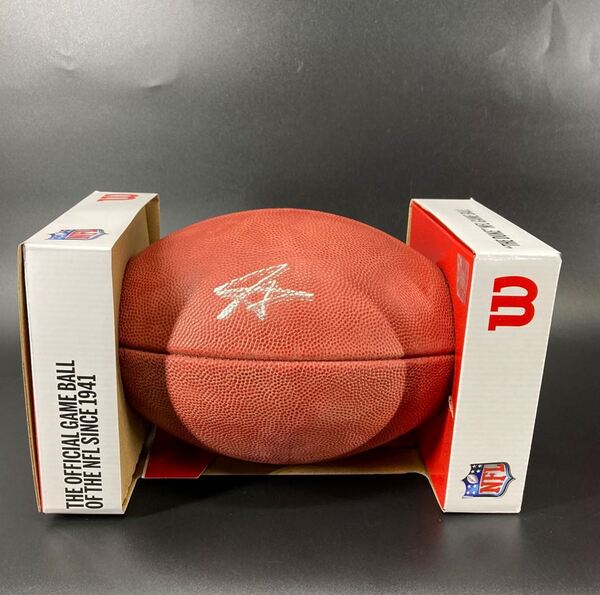 NFL - Titans Tyjae Spears Signed Authentic Football