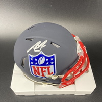 NFL - Bengals Andrei Iosivas Signed NFL Shield Mini Helmet