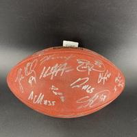 Panthers - Multi Signed Authentic Crucial Catch Football With Over 15 Si...