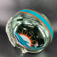 NFL - Dolphins Xavien Howard Signed Authentic Chrome Speed Helmet