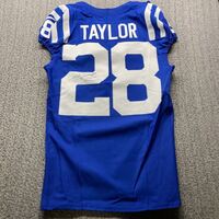 STS - Colts Jonathan Taylor Signed Game Issued Jersey 2024 Season Size 4...