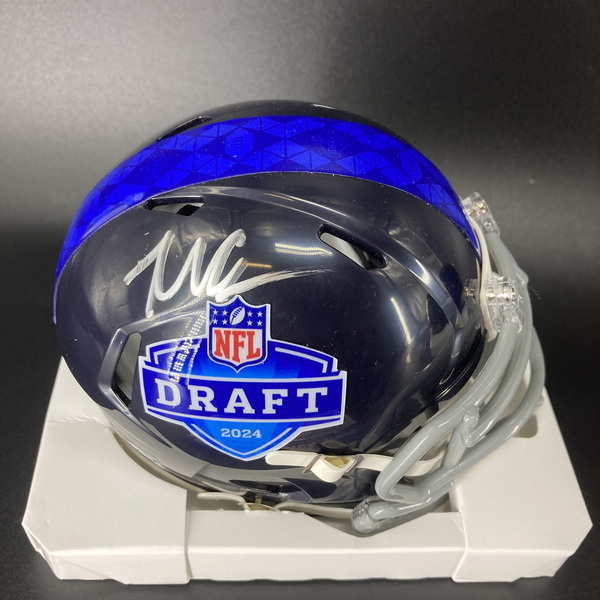 NFL - Jets Malachi Corley Signed NFL Draft Mini Helmet