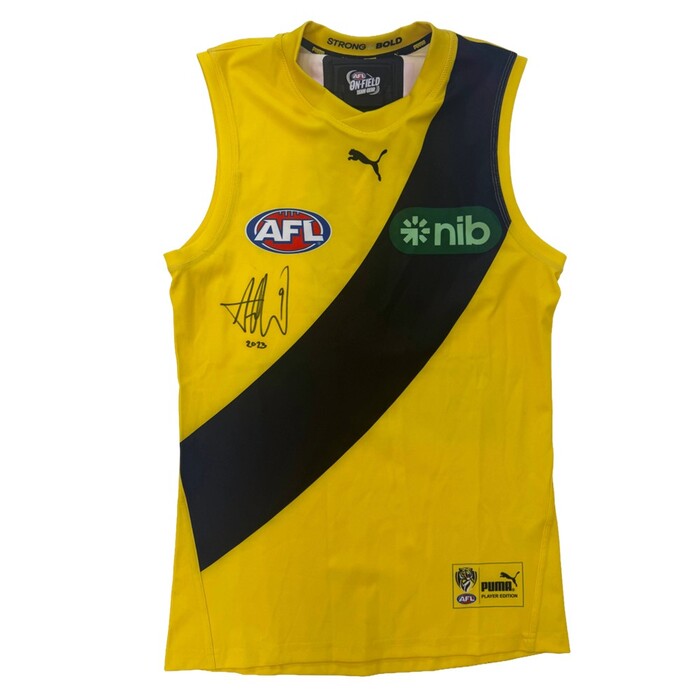 Photo of Trent Cotchin #9 Richmond 2023 Away Guernsey