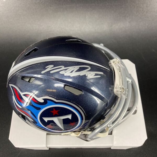 Titans - Will Levis Signed Mini Helmet