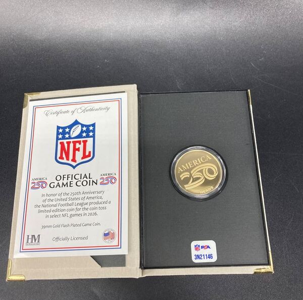 NFL - Game Used AFC Championship Game Flip Coin (1/25/2026) New England ...