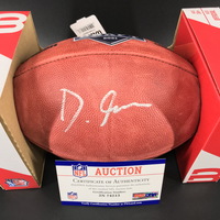 NFL - Eagles DeVonta Smith Signed Authentic Football with NFL Draft Logo