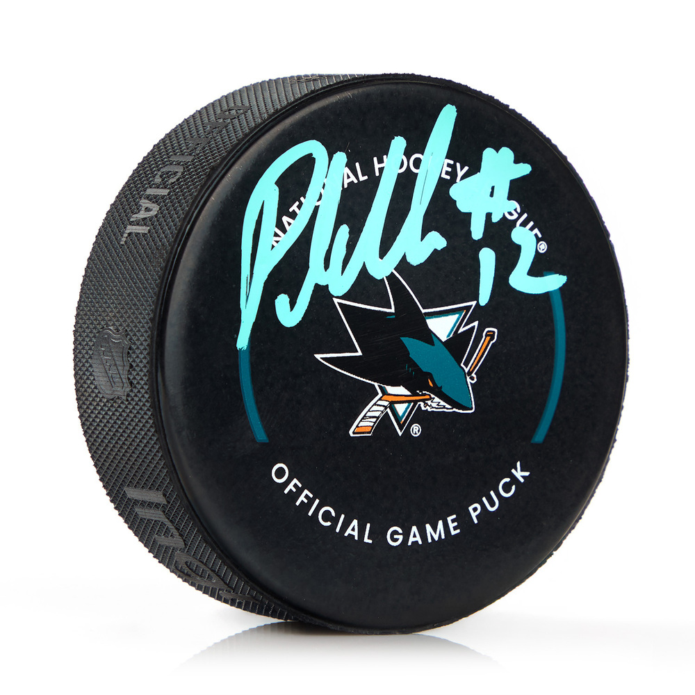 Patrick Marleau Signed San Jose Sharks Official Game Puck