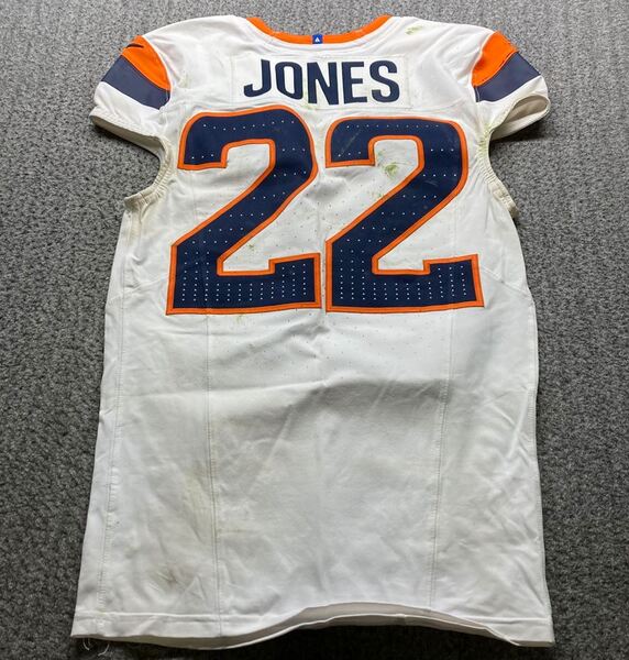 STS - Broncos Brandon Jones Game Worn Jersey (11/10/2024) Size 38