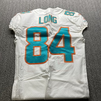 STS - Dolphins Hunter Long Game Worn Jersey 2021 Season Size 42 (Washed ...