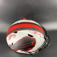 NFL - Bills Multi Signed Multi Signed Authentic Lunar Eclipse Helmet Sig...