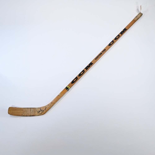 Image of Dionne, Marcel<br>CCM Custom Pro Stick - Game- and/or Practice-Used - Autographed <br>Detroit Red Wings<br>1974-75<br>#16