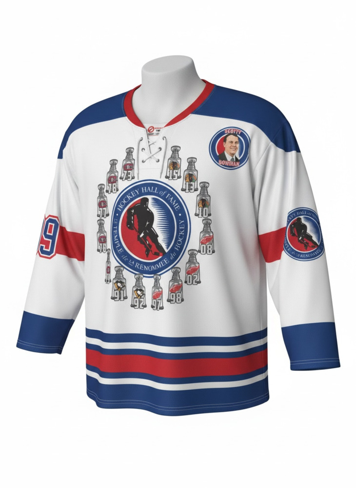 Scotty Bowman Autographed Detroit Red Wings Alumni Limited Edition Jersey