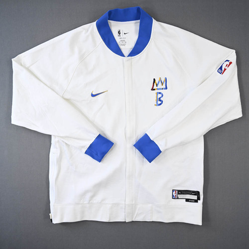 Image of Johnson, Cameron - Brooklyn Nets - Game-Issued City Edition Jacket - 2022-23 NBA Season