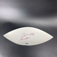 NFL - Lions Corey Williams Signed White Panel