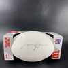 NFL - Commanders Kazmeir Allen Signed White Composite Football