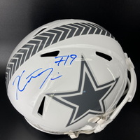 NFL - Cowboys KaVontae Turpin Signed STS Replica Helmet
