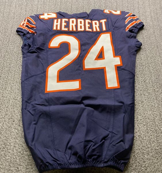 London Games - Bears Khalil Herbert Game Used Jersey (10/13/24) Size 42