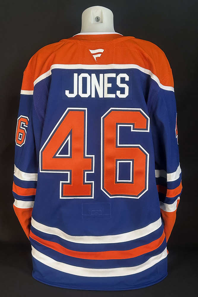 Max Jones #46 - 2025 Stanley Cup Final Edmonton Oilers 
