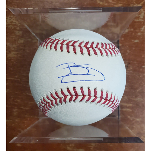 Autographed Baseball - Brett Gardner